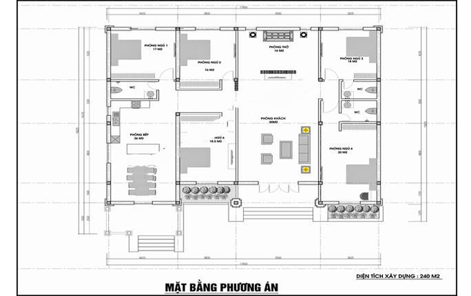 Kiểu Nhà Vườn 1 Tầng 5 Phòng Ngủ Được Ưu Chuộng Năm 2021